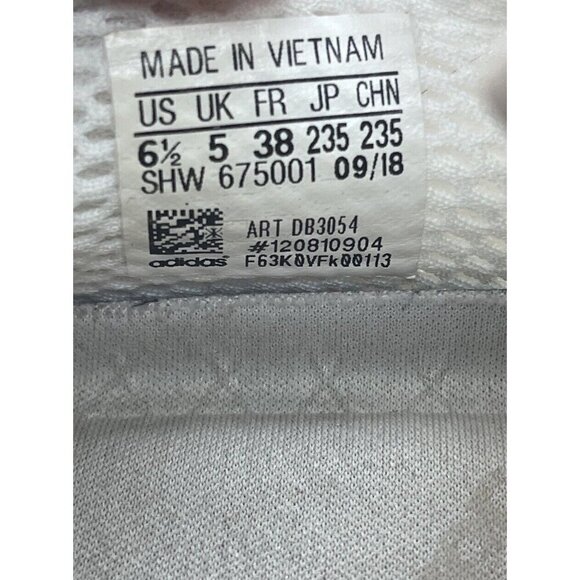 Adidas Deerupt Runner DB3054 Women's White Mesh Overlay Sneakers Shoes Lace Up - Picture 8 of 9